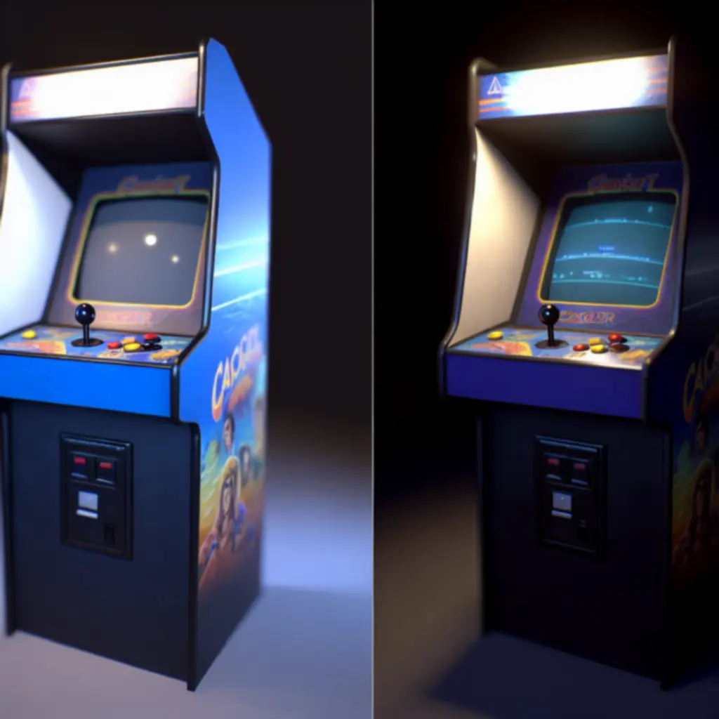 Donkey Kong – klasyczny automat arcade, oryginalny panel sterowania