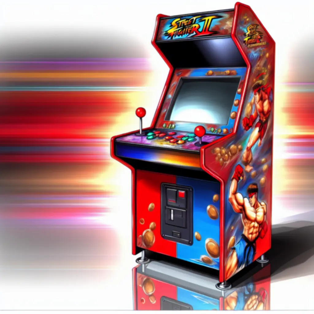 Street Fighter II – automat turniejowy, panel 6-przyciskowy