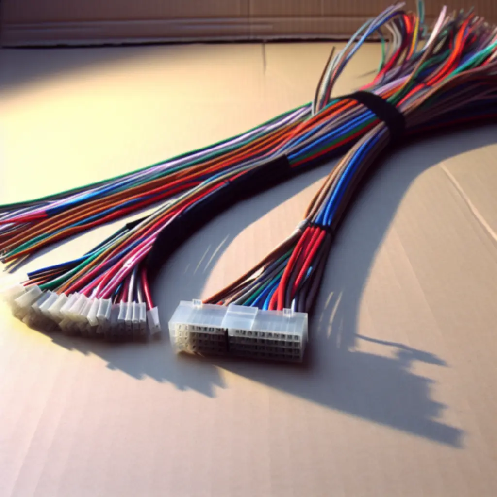 Wiązka przewodów JAMMA 56‑pin z opisem żył